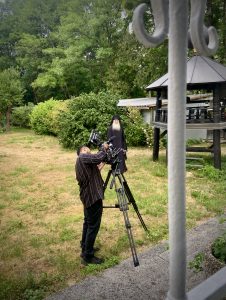 В кадре - отец Мелитон